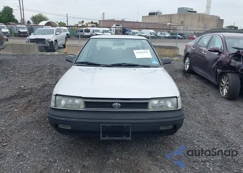 1991 Toyota Corolla Dlx из США, поврежденный, VIN 2T1AE94A6MC082910